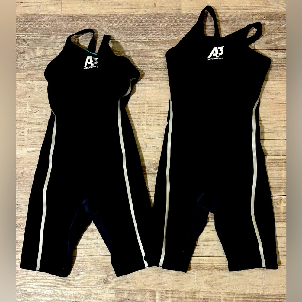Two  A3 Performance Tech Swimsuits